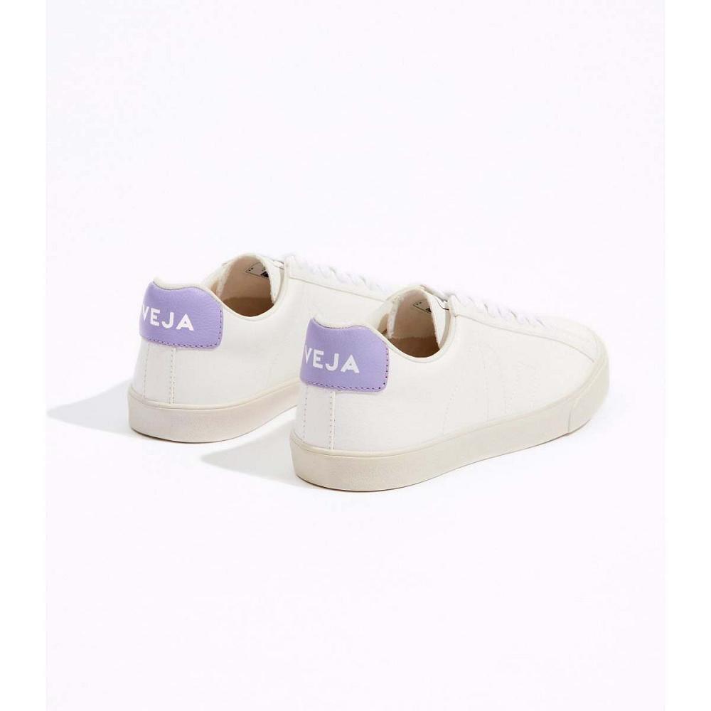 Veja ESPLAR CHROMEFREE Sneakers Dames White/Purple | NL 618LIS